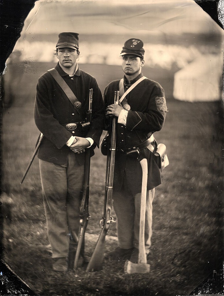 Cedar Creek 162nd, Tintype Scans