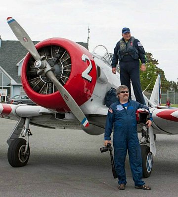 Flying with the GEICO Skytypers