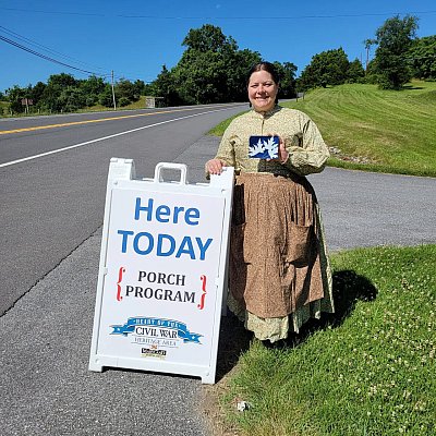 Porch Program with Heart of the Civil War Heritage Area